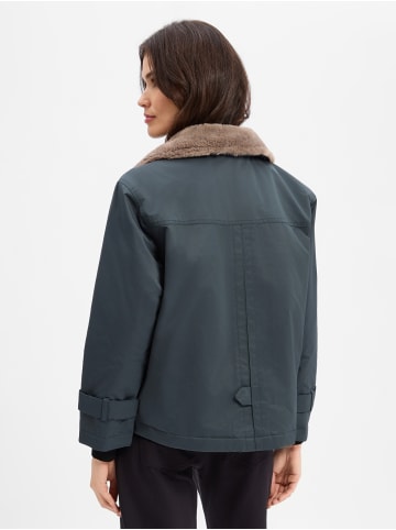 AMBER & JUNE Übergangsjacke in tanne