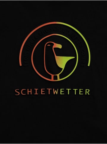 SCHIETWETTER T-Shirt Luca 3D-Druck in black