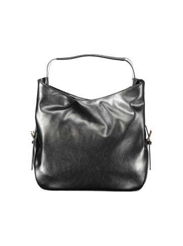 Twinset Schwarze Polyurethan-Hobo-Bag