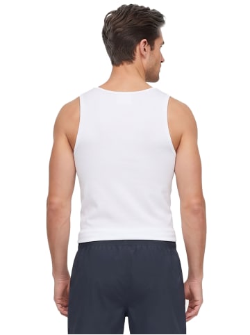 Seidensticker Seidensticker 4er Pack Herren Tank Top in weiss-schwarz