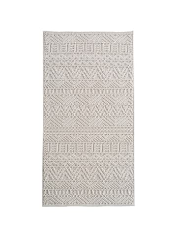 Teppich Boss Kurzflor Teppich Helix 2202 Läufer in Creme