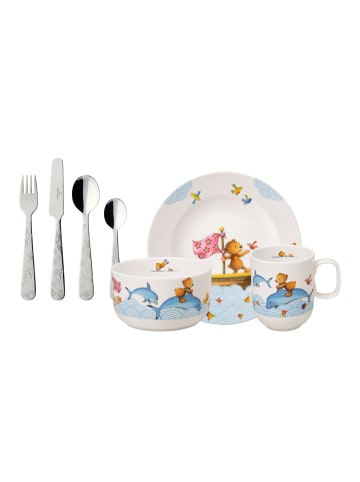 Villeroy & Boch Set 7tlg. EF Happy as a Bear in blau