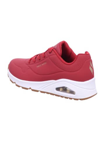 Skechers Damen- Schnürschuhe UNO - STAND ON AIR in Rot