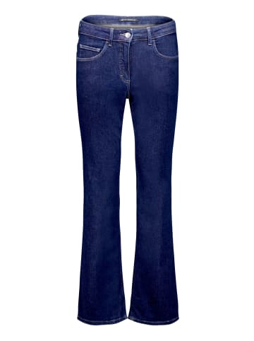 Betty Barclay Flared Cut-Jeans mit aufgesetzten Taschen in Dunkelblau