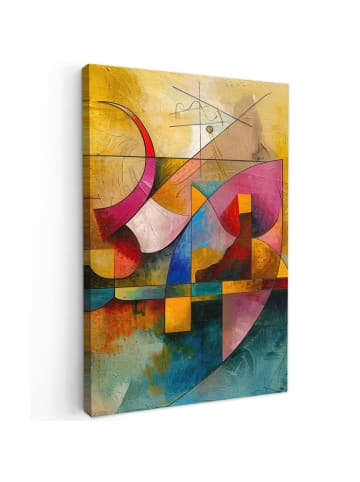 MuchoWow Poster mit Leiste Geometrie  (BxH)