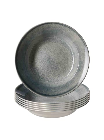 Ritzenhoff & Breker 6er Set Pastateller Grana ø 29 cm blau-grau in blau-grau