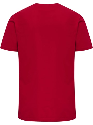 Hummel T-Shirt S/S Hmlred Basic T-Shirt S/S in TANGO RED