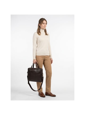 Bugatti Ryan Aktentasche Leder 39 cm Laptopfach braun