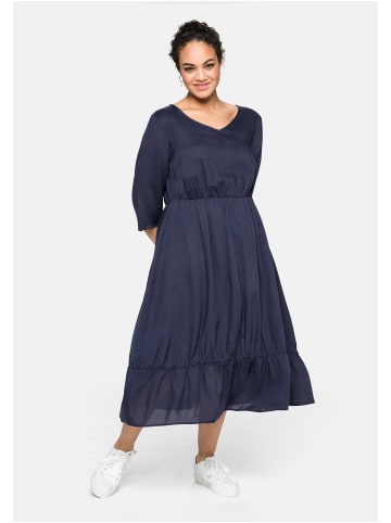 sheego Midikleid in marine