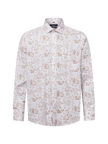 Andrew James Businesshemd in sand weiß