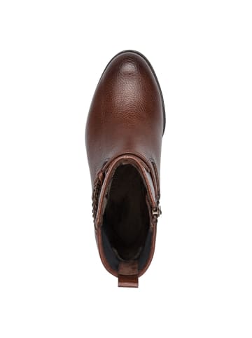 Marco Tozzi Stiefelette in COGNAC COMB
