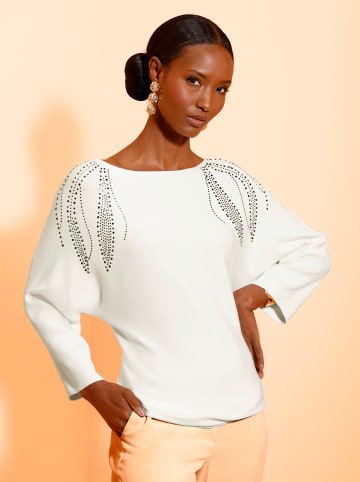 creation L 3/4 Arm-Pullover in ecru