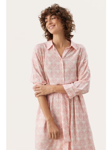 PART TWO Kleid BintiPW Gerade Passform in Mellow Rose Graphic Print