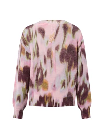 NÜMPH Strickpullover Nuliani in aubergine rosa - 0001