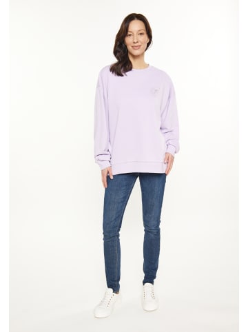 Usha Women Sweatshirt in lavender