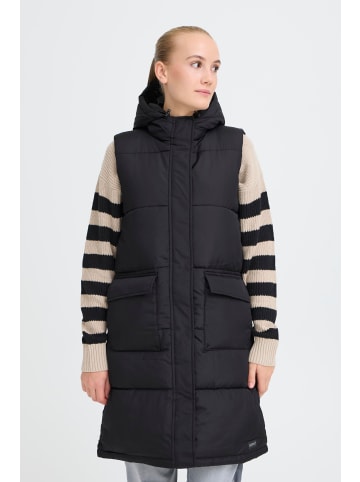 Oxmo Steppweste OXMINNA LONG VEST in Schwarz