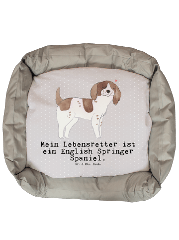 Mr. & Mrs. Panda Hundebett English Springer Spaniel Lebensretter... in Grau Pastell