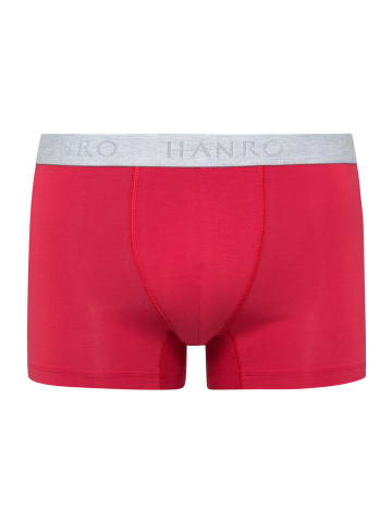 Hanro Retroshorts Cotton Essentials in amaranth/mercury