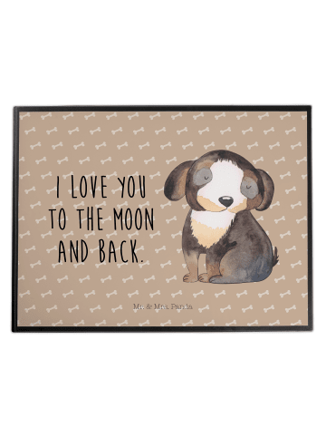 Mr. & Mrs. Panda tischpad Hund Entspannen mit Spruch in Hundeglück