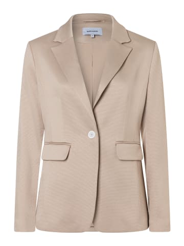 More & More leicht taillierter Business-Blazer in beige