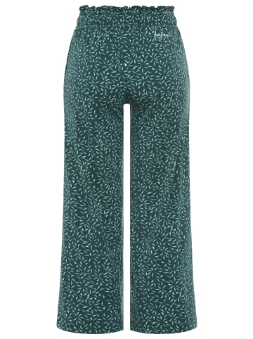 Kangaroos Culotte in Petrol Alloverprint