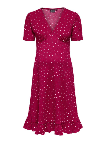 ONLY Kleid in Rio Red