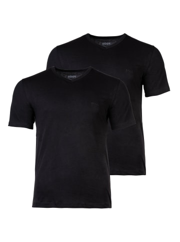 BOSS T-Shirt 2er Pack in Schwarz