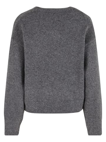 Urban Classics Urban Classics Gestrickte Strickjacke in anthrazit