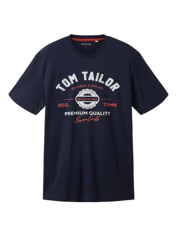 Tom Tailor T-Shirt 4er Pack in Blau/Grau/Mintgrün/Weiß