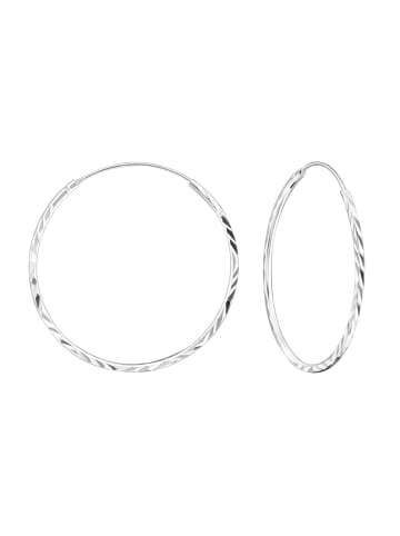 Bungsa Ohrstecker in Silber