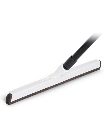 Novaliv Novaliv Wasserschieber Bodenabzieher Kunststoff 43cm mit Teleskop I Du in Weiß