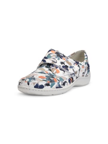 VITAFORM Textil & vitaform Stretch Halbschuhe in weiß/floral