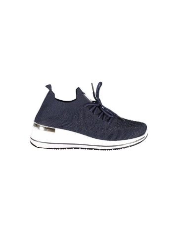 Laura Biagiotti Blaue Polyester-Sneaker