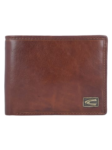 Camel Active Japan Geldbörse RFID Schutz Leder 12 cm in cognac