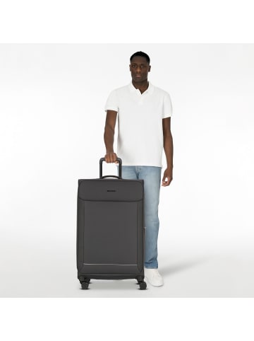 Stratic Fresh 4 Rollen Trolley L 77 cm mit Dehnfalte in anthracite