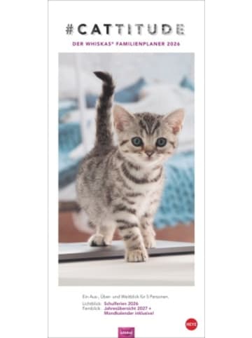 Heye Kalender Kalender - Whiskas Familienplaner 2026