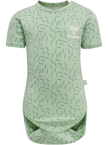 Hummel Hummel Druckknopf Strampler Hmlriver Kinder in GRAYED JADE