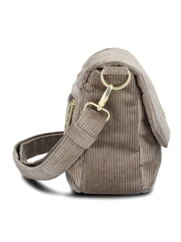 Zwei Mademoiselle.M Messenger 33 cm Laptopfach cord mocca