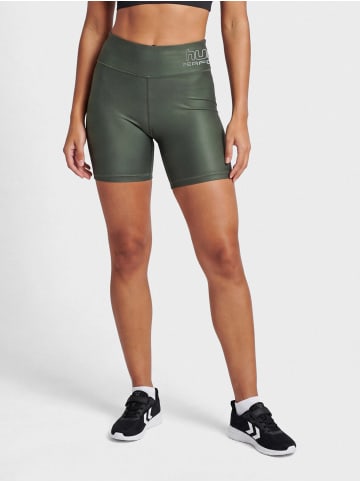 Hummel Tight Kurze Hose Hmlte Fundamental Damen in CLIMBING IVY2