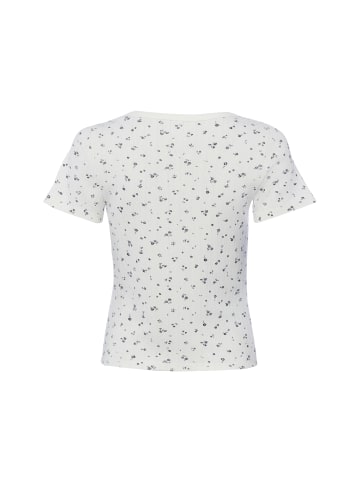 Marie Lund T-Shirt in ecru schwarz