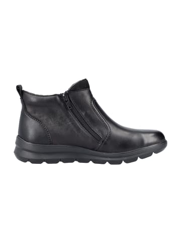 rieker Komfort Stiefeletten in Schwarz