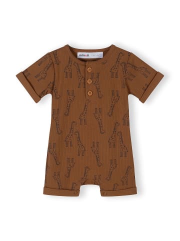 Minoti 3-er Pack Overalls & Jumpsuits NOSBABYRIB5 in Beige