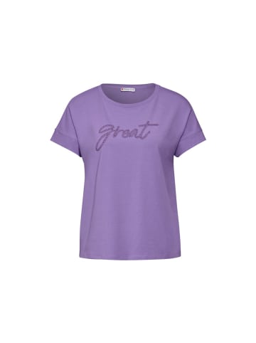 Street One T-Shirt in bellflower lilac