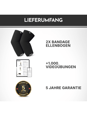 Neolymp Bandage "BE210" M in Schwarz