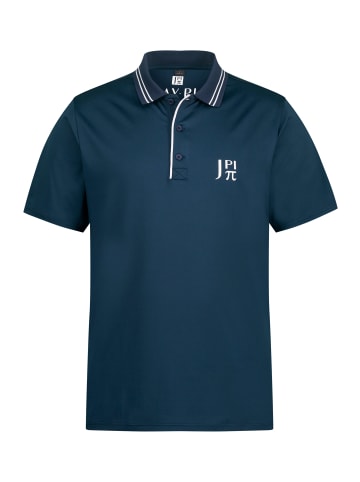 JP1880 Poloshirt in mattes nachtblau