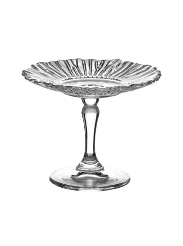 Pasabahce Mini Patisserie Platte mit Fuß, in Schwarz