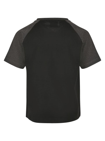 Urban Classics T-Shirt in white/black+black/charcoal