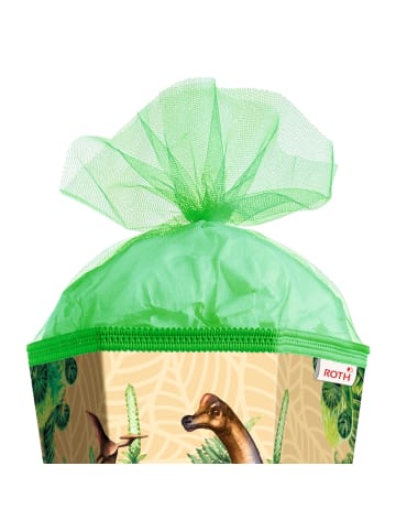 ROTH Schultüte groß Veganosaurus 85 cm in Grün