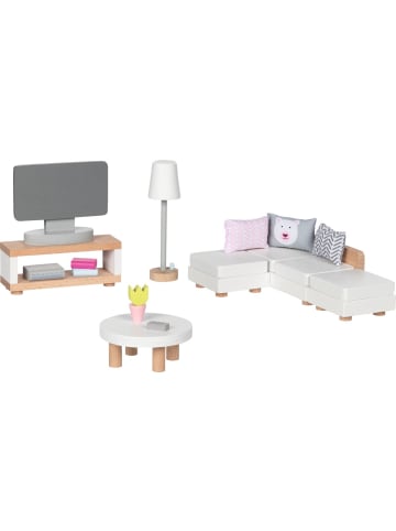 Goki Puppenhausmöbel Style Wohnzimer - ab 3 Jahren