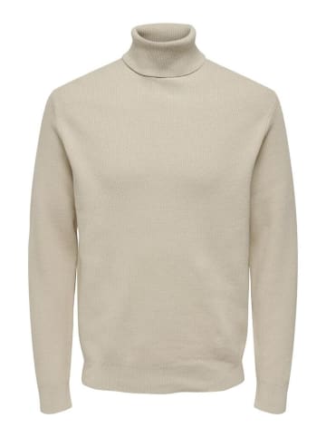 Only&Sons Pullover in Silver Lining